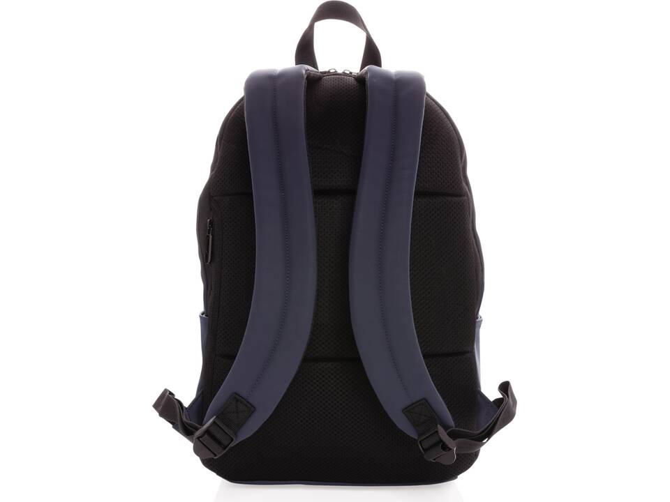 Smooth PU 15.6"laptop backpack 15