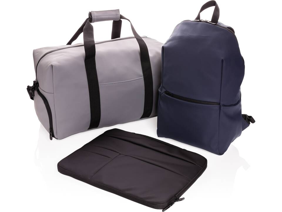 Smooth PU 15.6"laptop backpack 20
