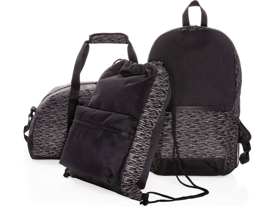 AWARE™ RPET Reflective laptop backpack 16