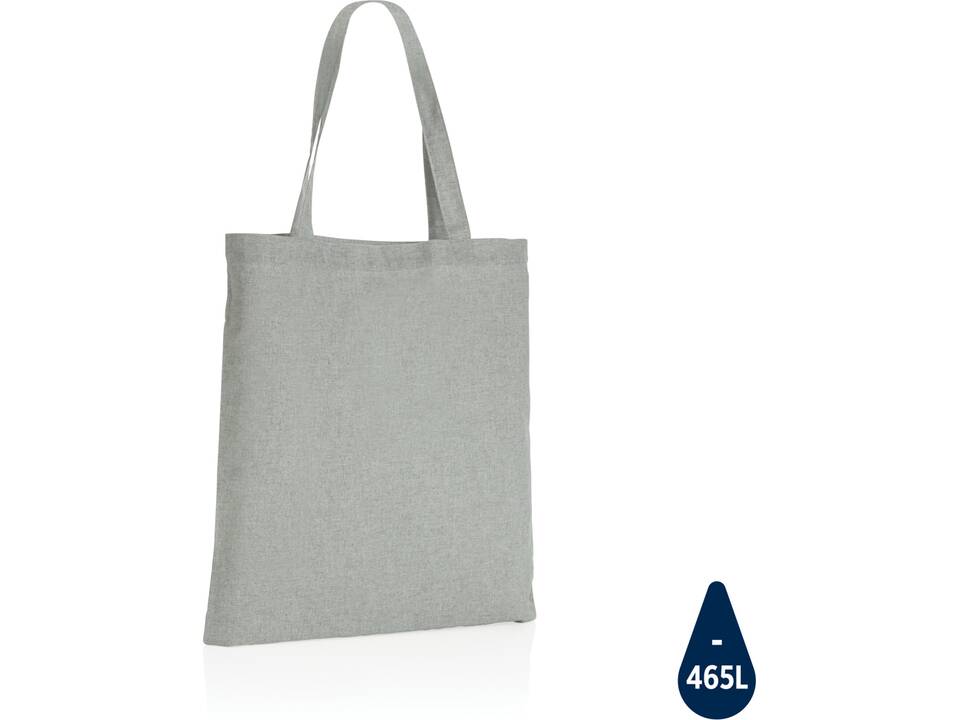 Impact AWARE™ Recycled cotton tote 145g 12