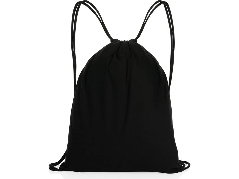 Impact AWARE™ Recycled cotton drawstring backpack 145g 2