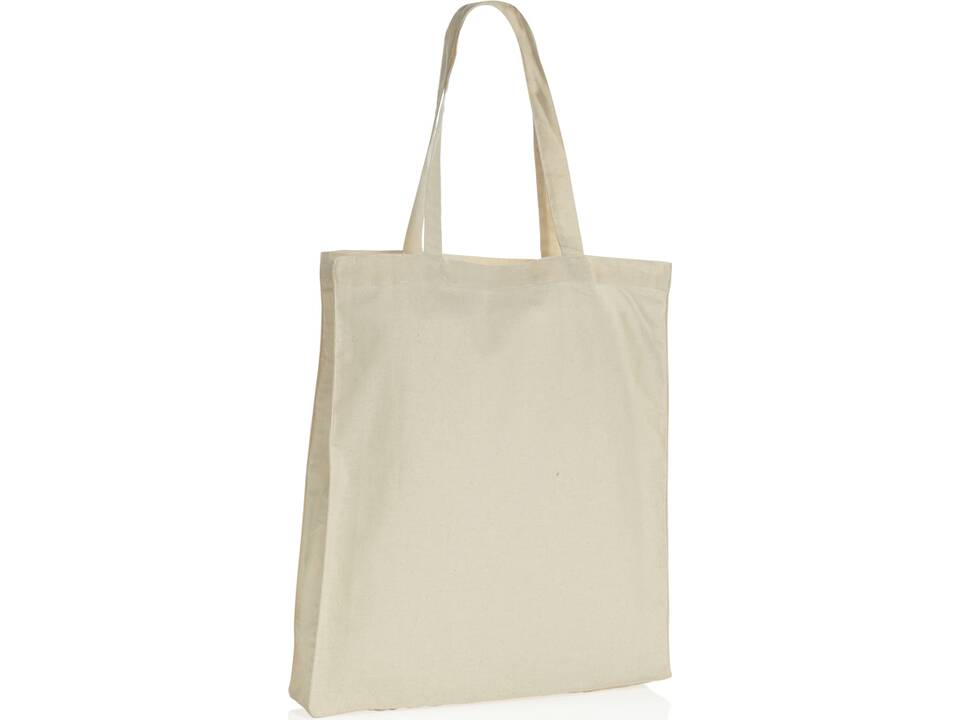 Impact AWARE™ Recycled cotton tote w/bottom 145g 17