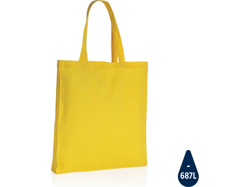 Impact AWARE™ Recycled cotton tote w/bottom 145g 29