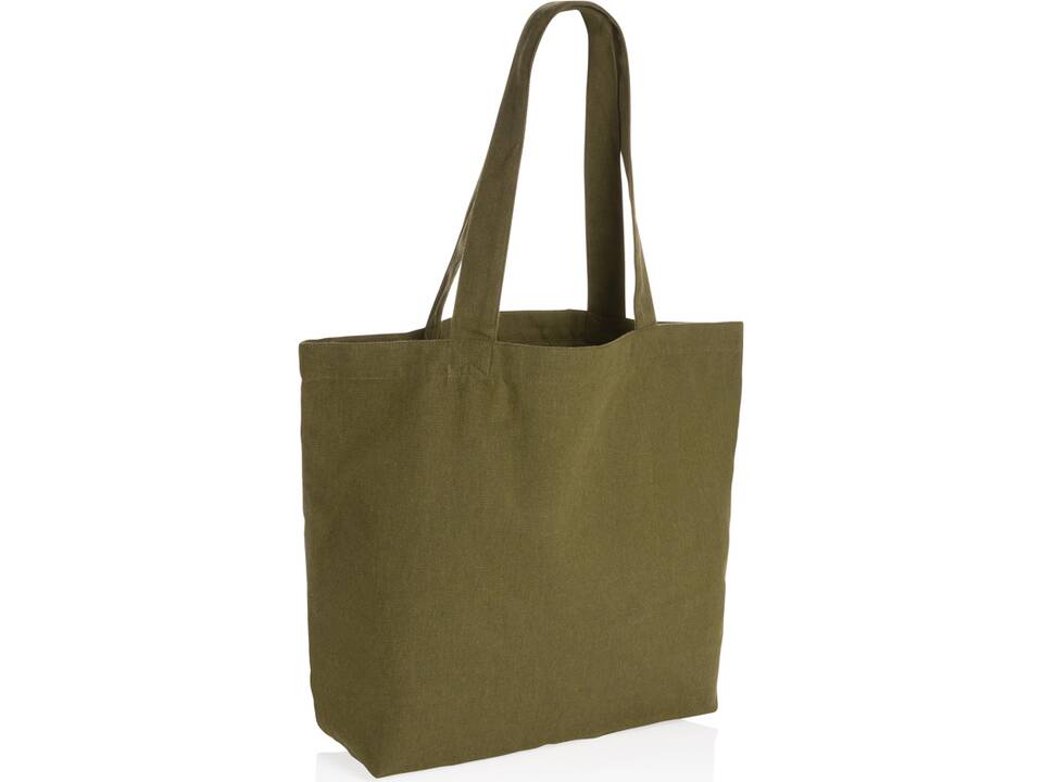 Impact Aware™ 240 gsm rcanvas shopper w/pocket undyed 19