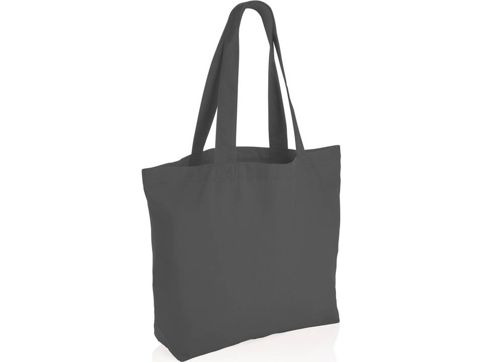 Impact Aware™ 240 gsm rcanvas shopper w/pocket undyed 23