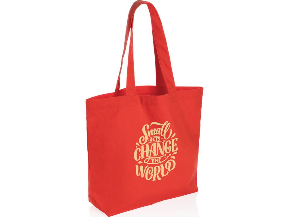 Impact Aware™ 240 gsm rcanvas shopper w/pocket 4