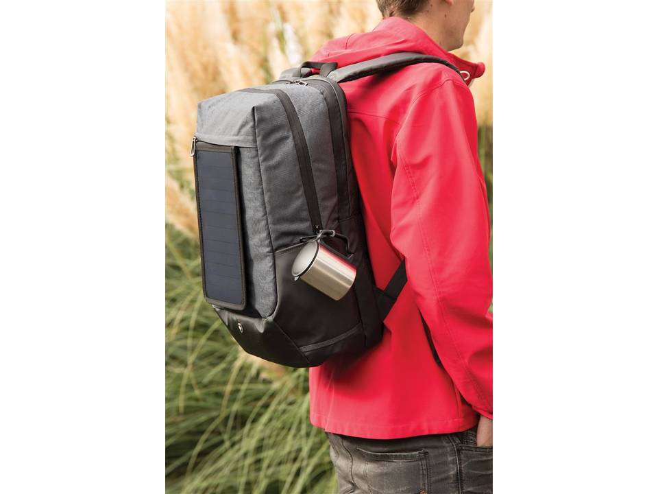 Swiss Peak eclipse solar backpack Pasco Gifts