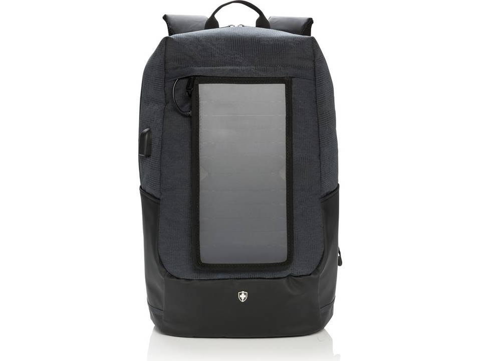 Swiss Peak eclipse solar backpack Pasco Gifts