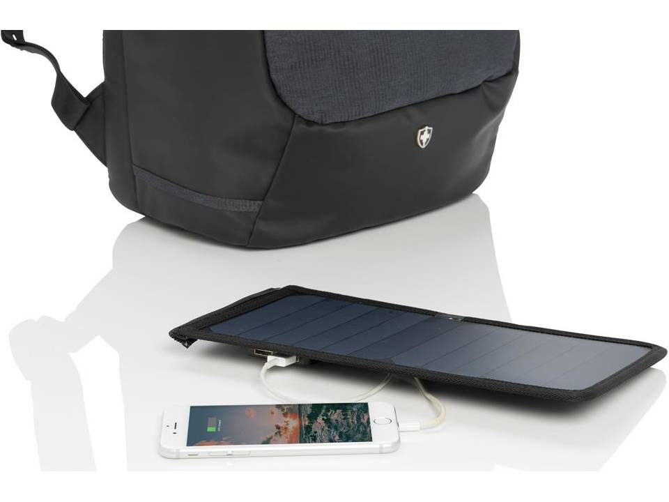 Swiss Peak eclipse solar backpack Pasco Gifts