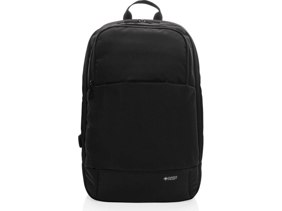Swiss Peak AWARE™ modern 15.6" laptop backpack 1