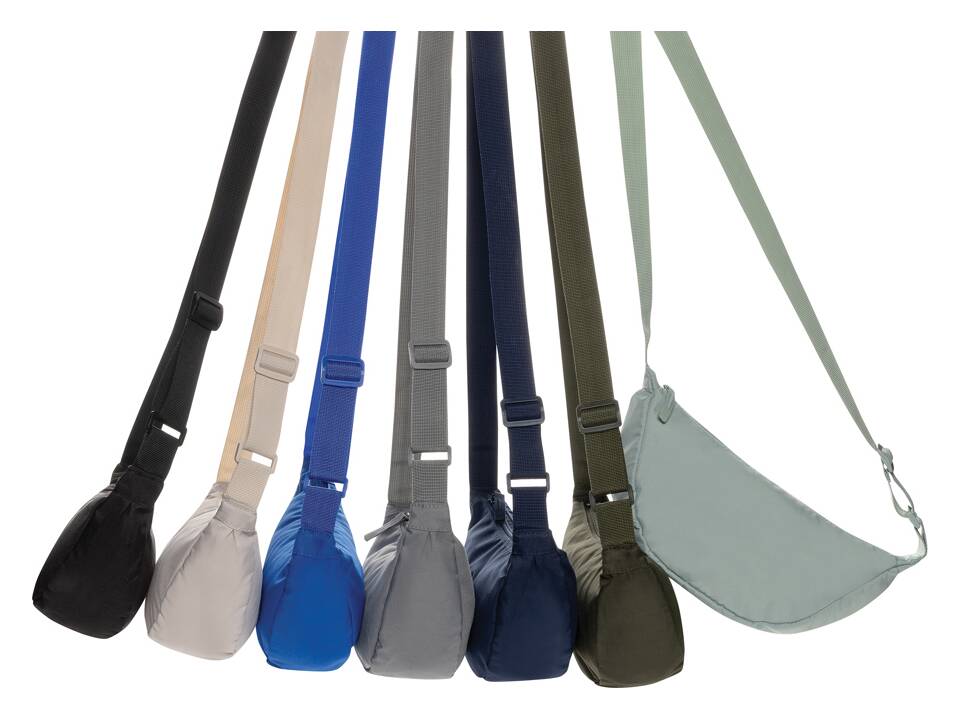 Crescent AWARE™ RPET half moon sling bag 35