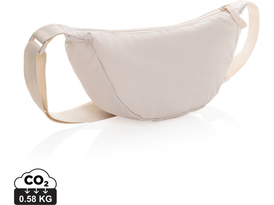Crescent AWARE™ RPET half moon sling bag 36