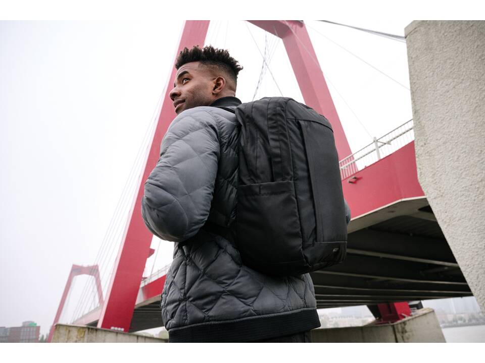 SP Aware™ RPET Edin 100% recycled 15.6 inch laptop backpack 10