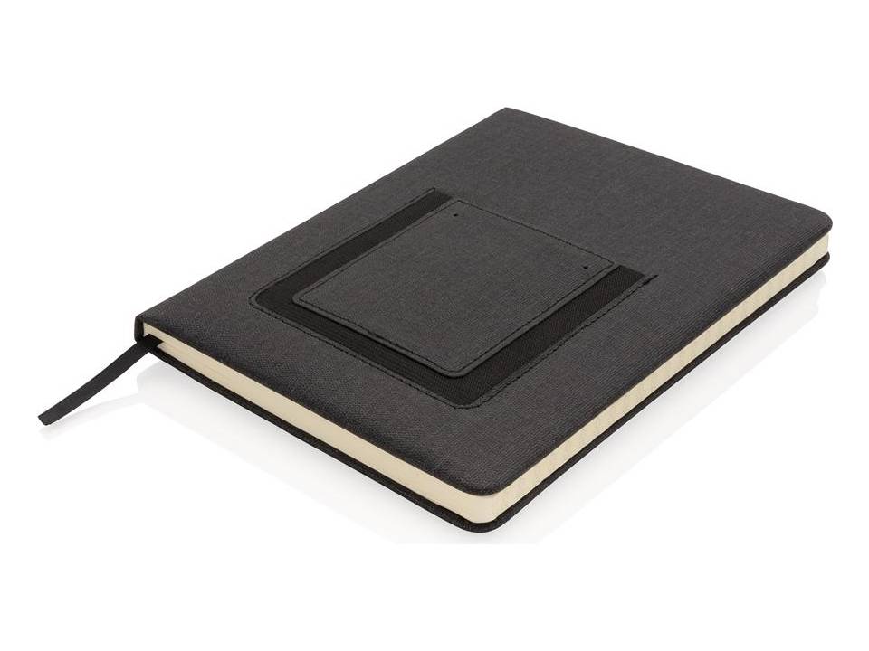Deluxe A5 Notebook with phone pocket 8