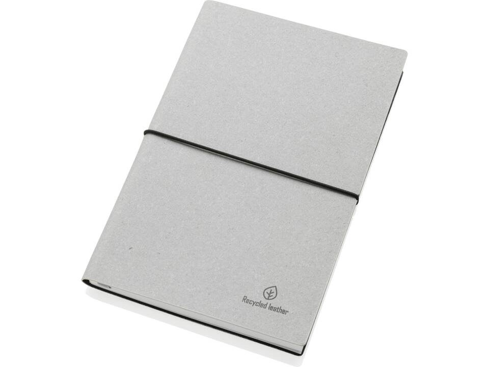 A5 recycled leather notebook 9