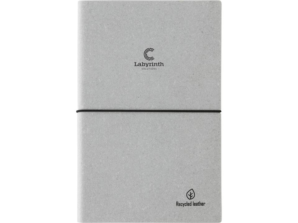 A5 recycled leather notebook 6