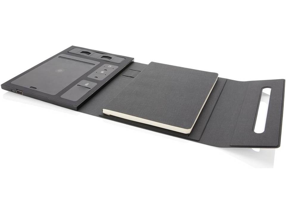 5000 mAh power notebook A5 with wireless charging 4