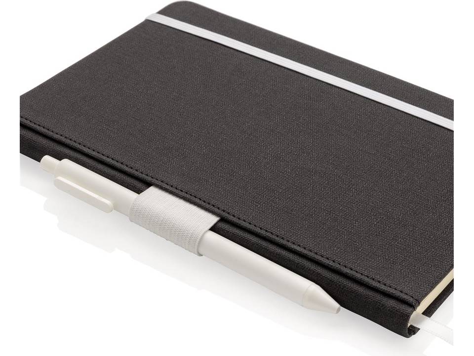 Deluxe A5 notebook with pen holder 15