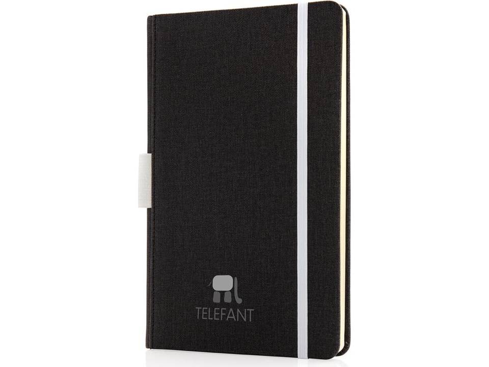 Deluxe A5 notebook with pen holder 16