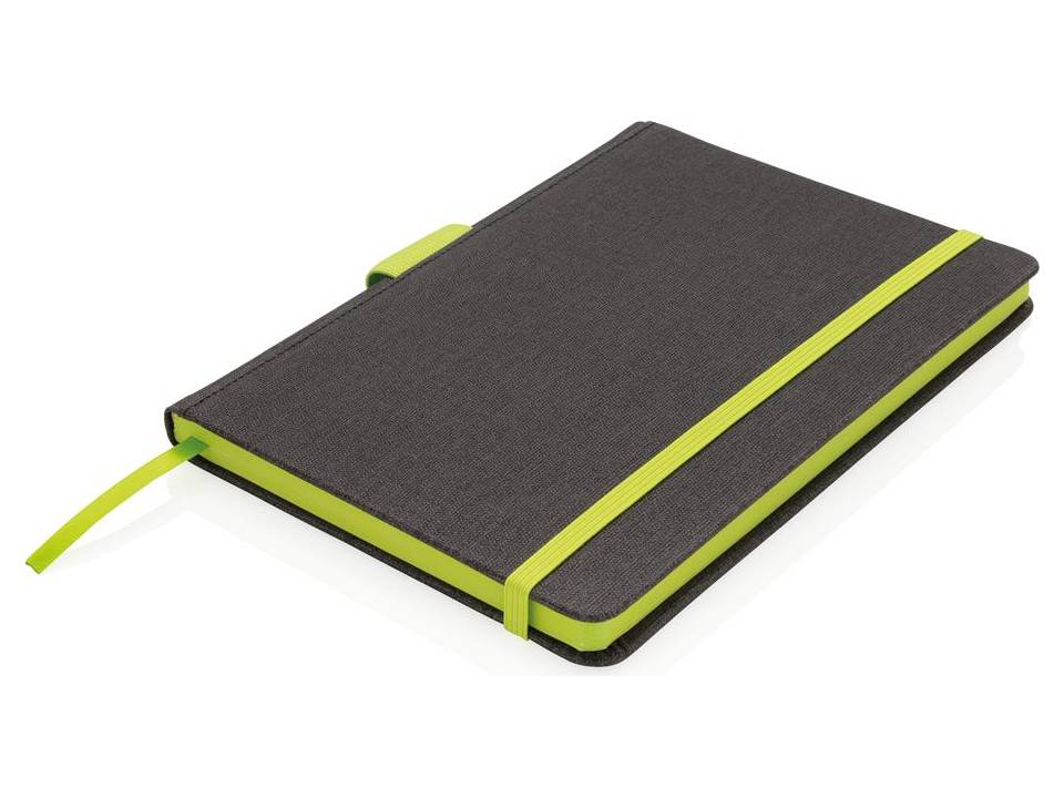 Deluxe A5 notebook with pen holder 1
