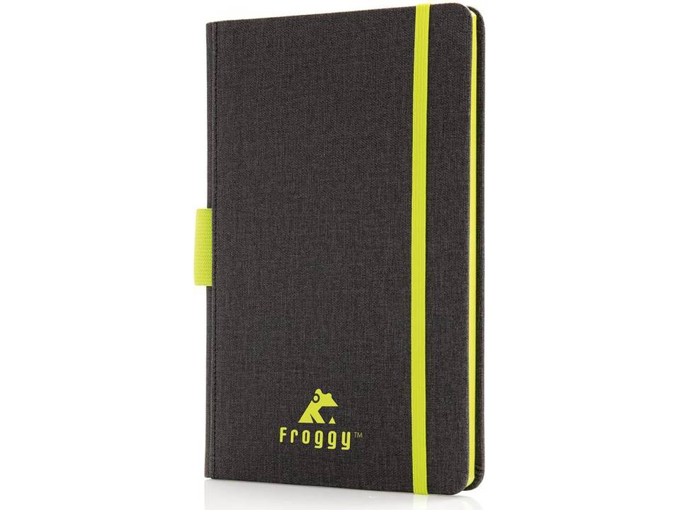Deluxe A5 notebook with pen holder 4