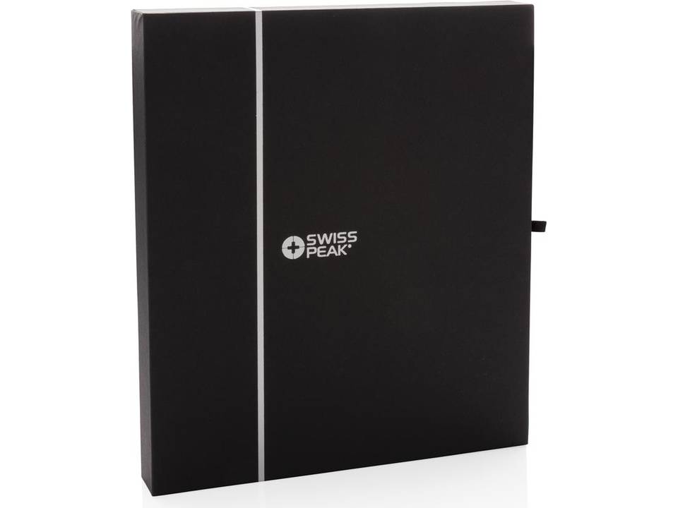 Swiss Peak deluxe A5 notebook and pen set 9