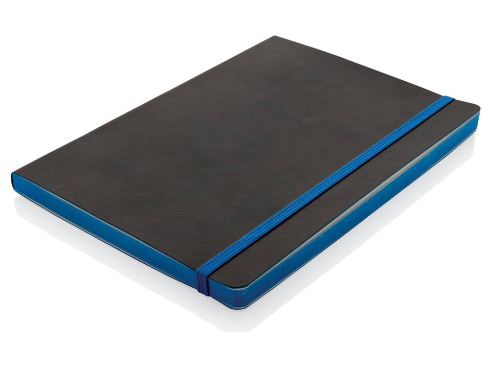 Deluxe A5 flexible softcover notebook coloured edge 20