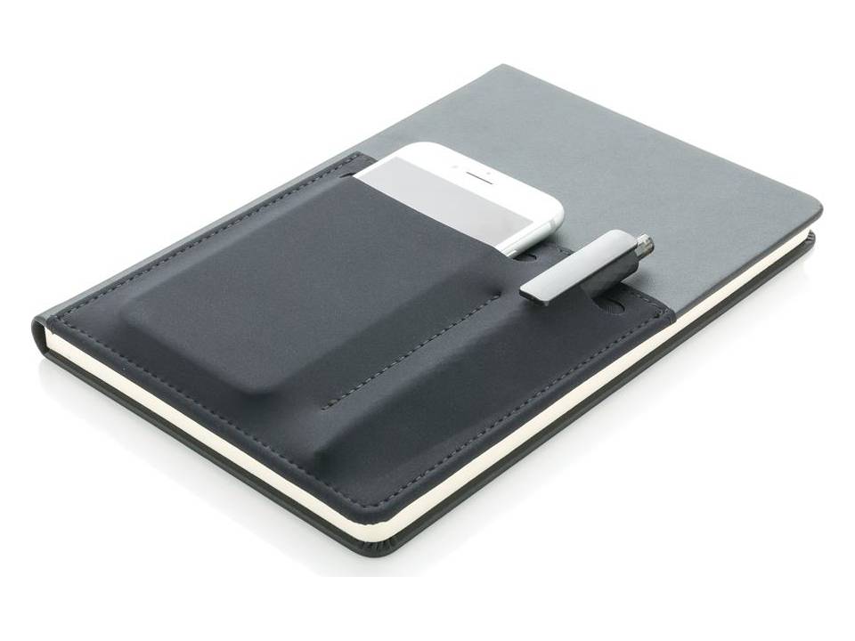 A5 Deluxe notebook with smart pockets 1