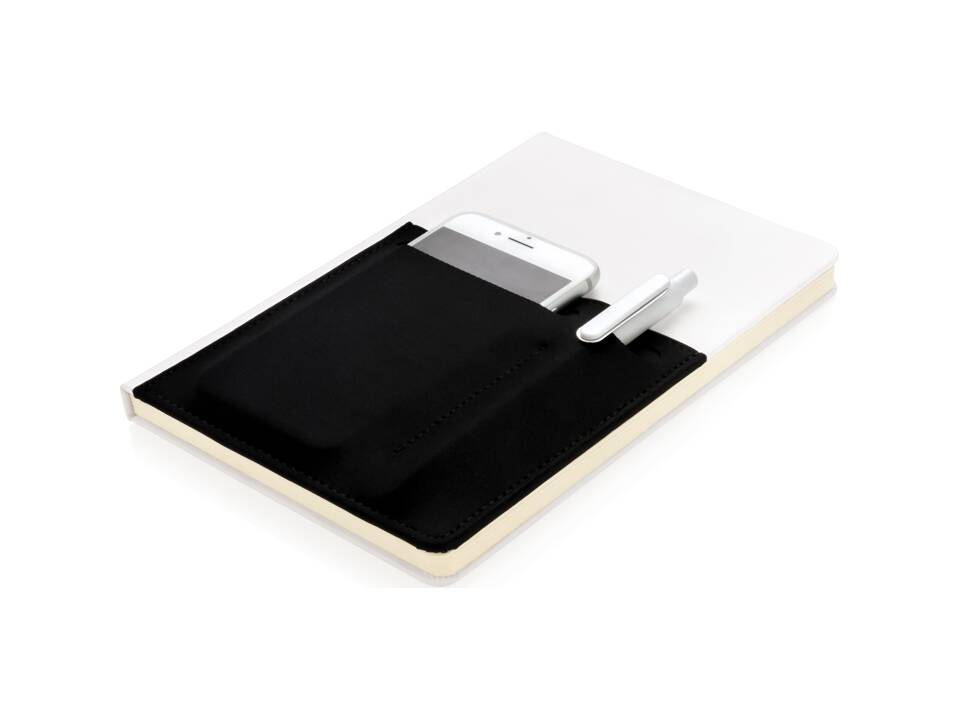 A5 Deluxe notebook with smart pockets 9