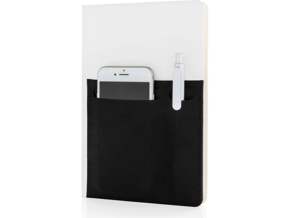 A5 Deluxe notebook with smart pockets 10