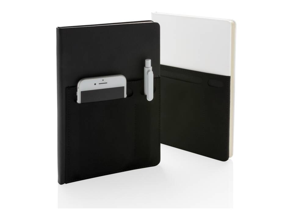 A5 Deluxe notebook with smart pockets 16