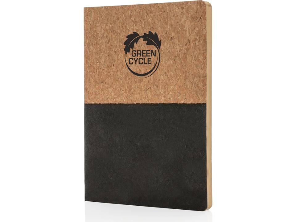 Eco cork notebook 22