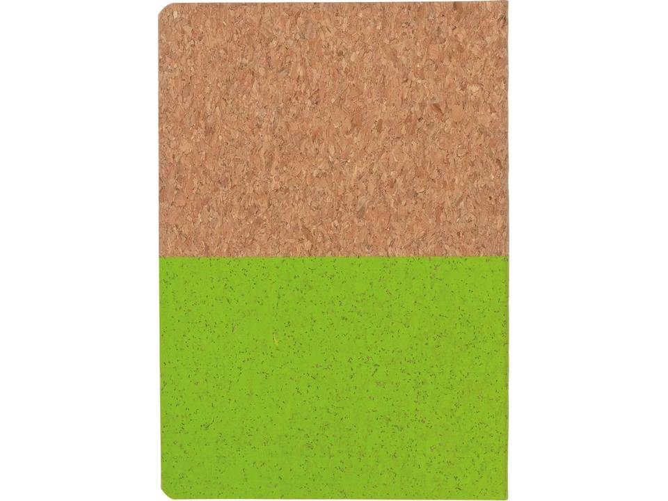 Eco cork notebook 1