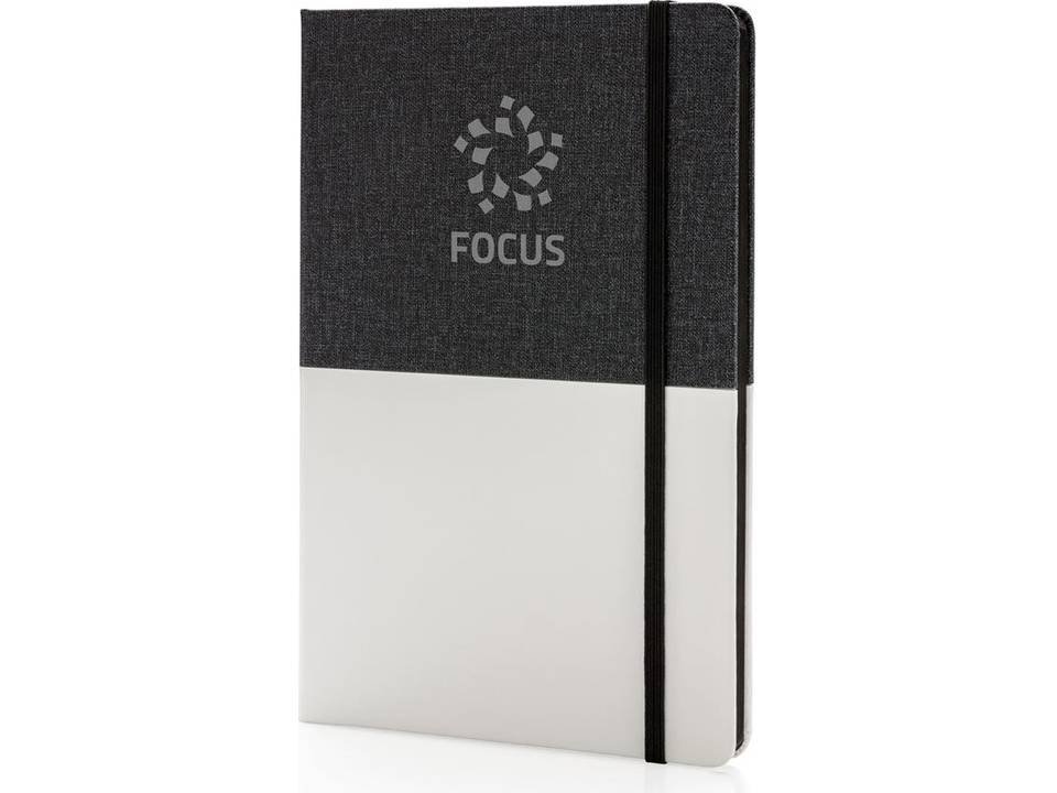 Deluxe A5 double layered PU notebook 9