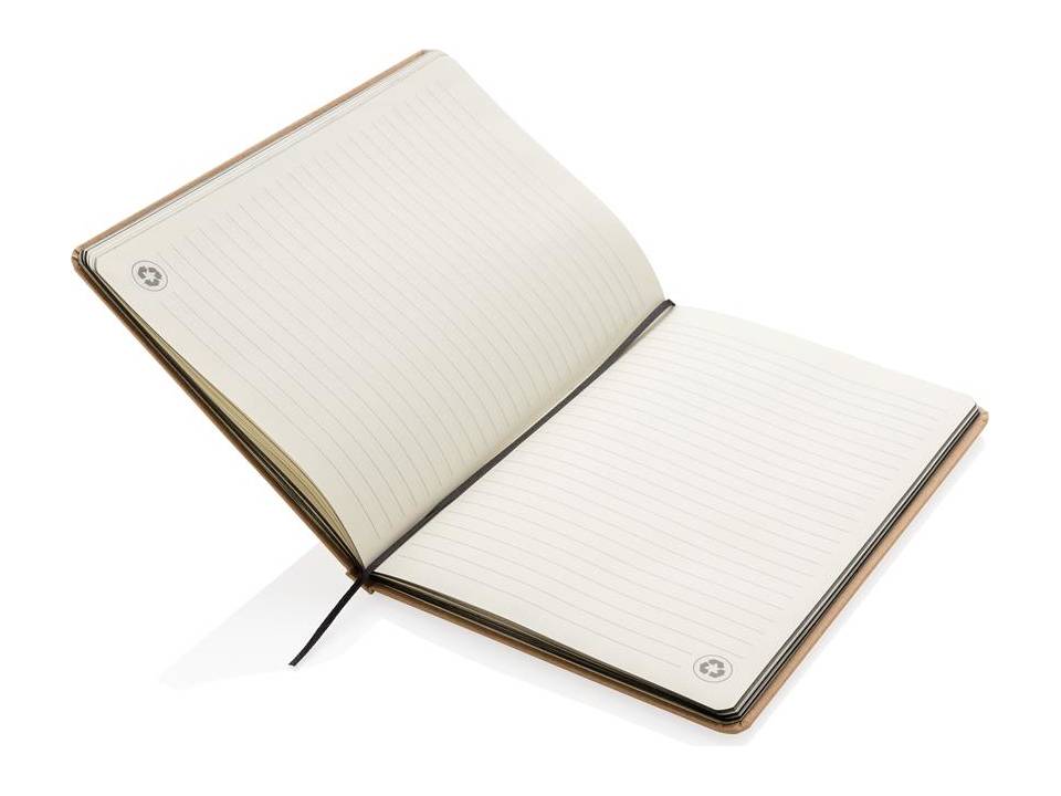 Eco-friendly A5 kraft notebook 14