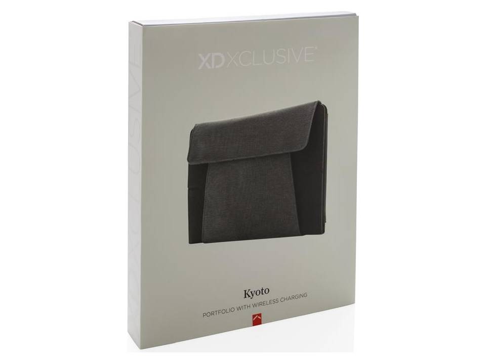 Kyoto 10" tablet portfolio with wireless charging 12