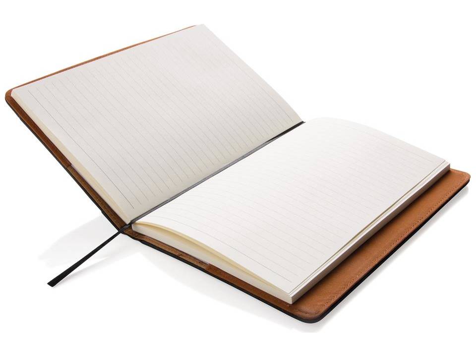 Notebook with phone pocket 6