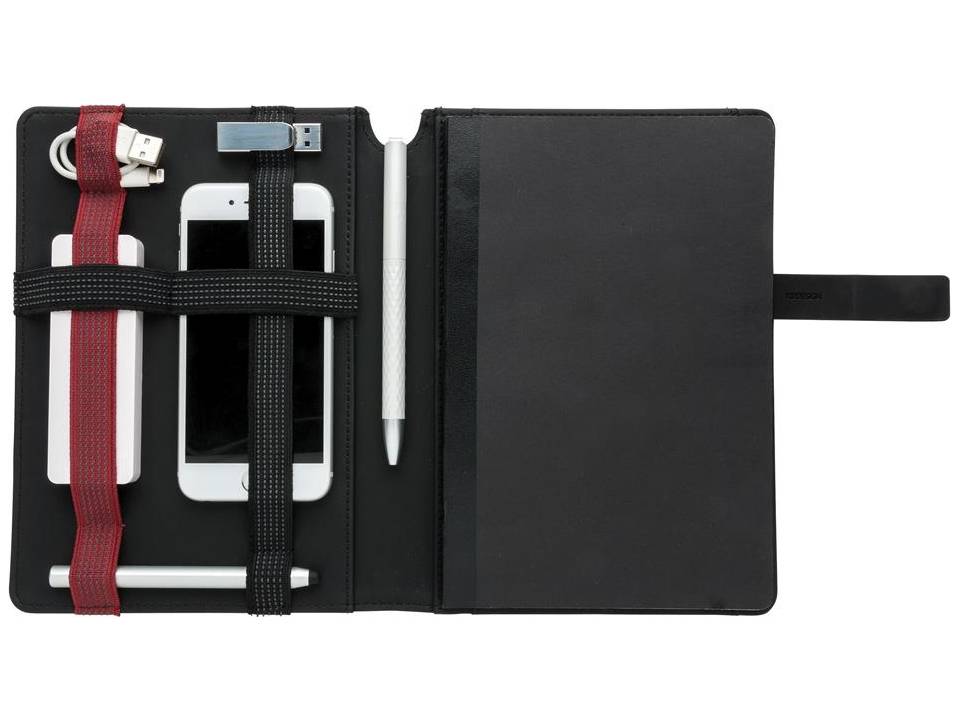 Osaka A5 notebook cover with organizer 11