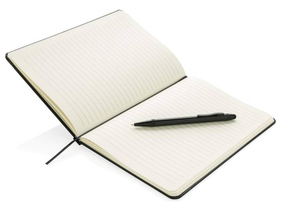 Standard hardcover A5 notebook with stylus pen 4