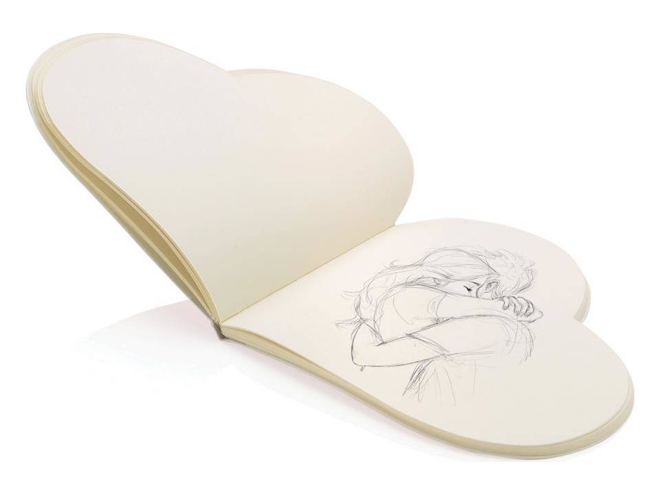 Heart shaped notebook 3
