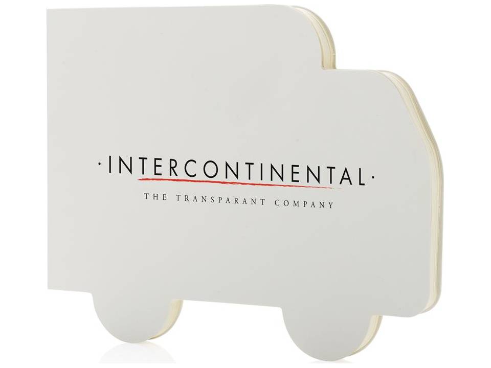 Truck shaped notebook 2