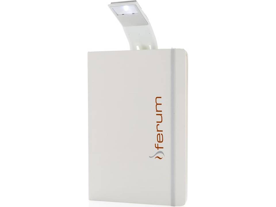 A5 Notebook & LED bookmark 14