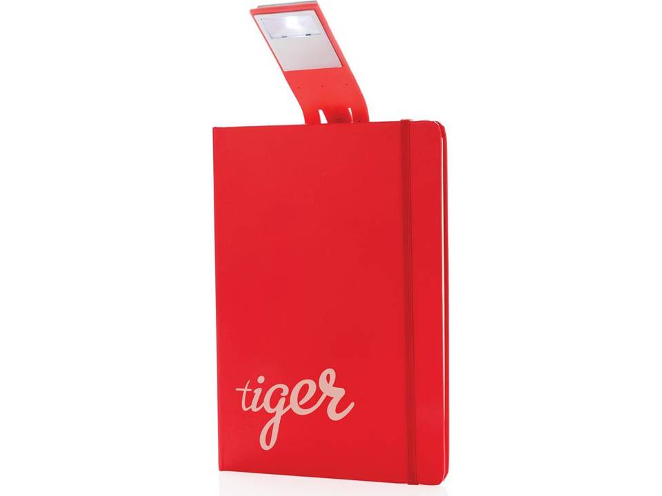 A5 Notebook & LED bookmark 2