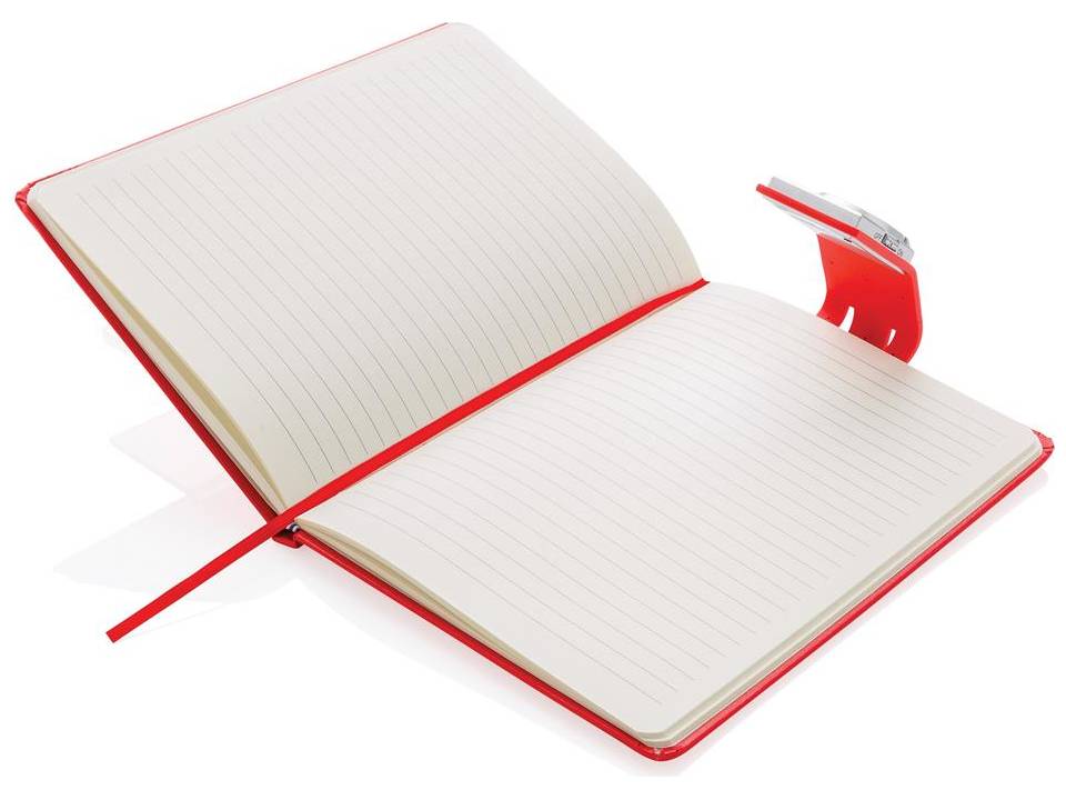 A5 Notebook & LED bookmark 3