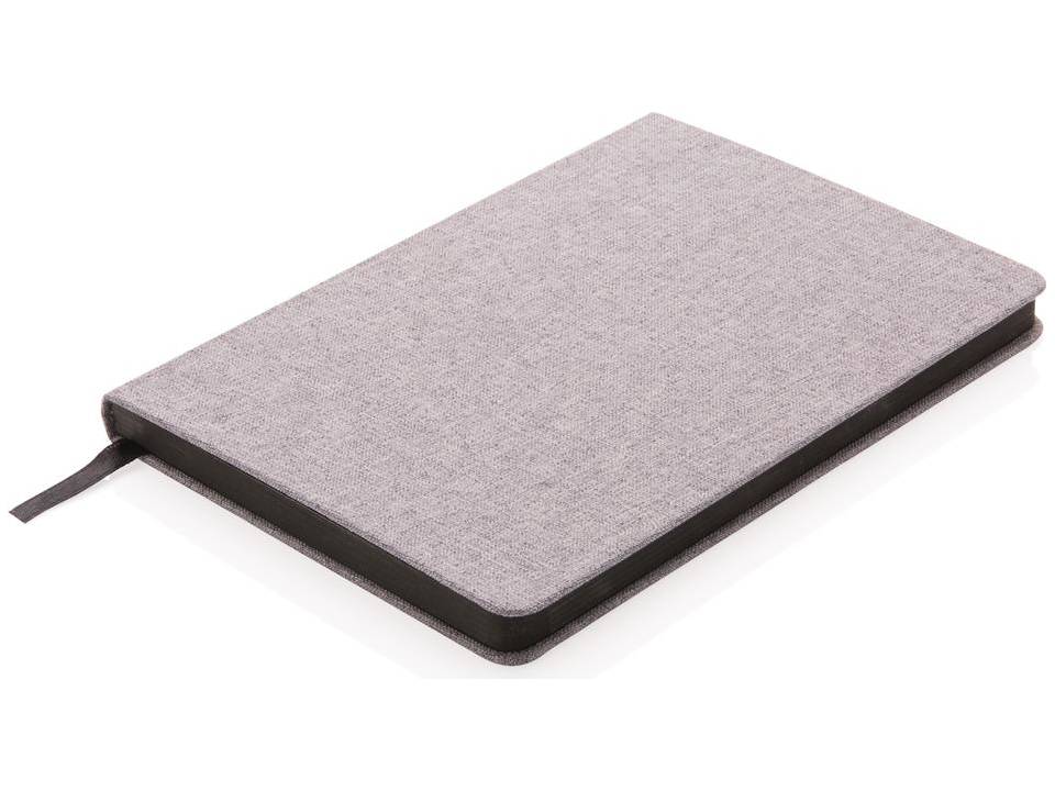 Deluxe fabric notebook with black side 15