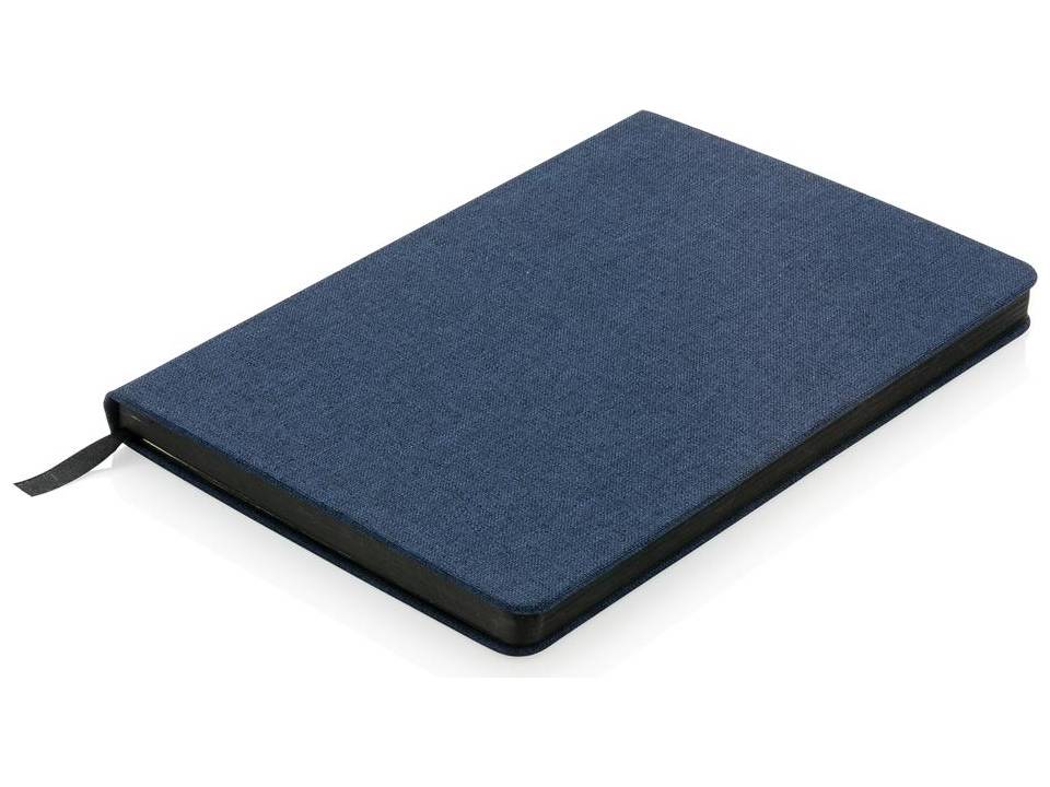Deluxe fabric notebook with black side 10