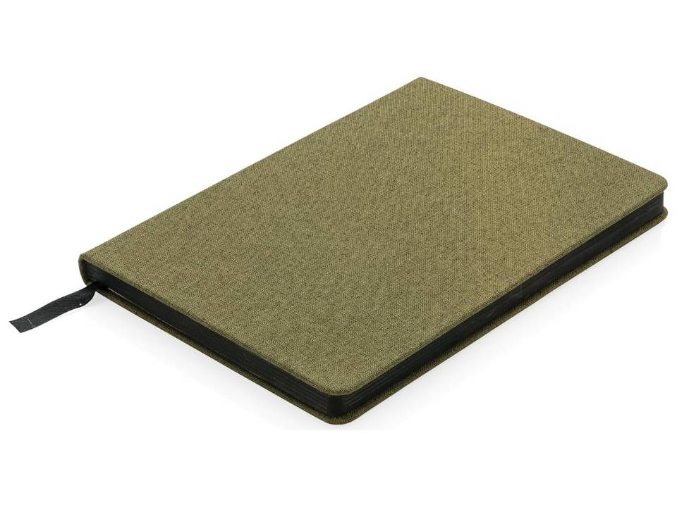 Deluxe fabric notebook with black side 4