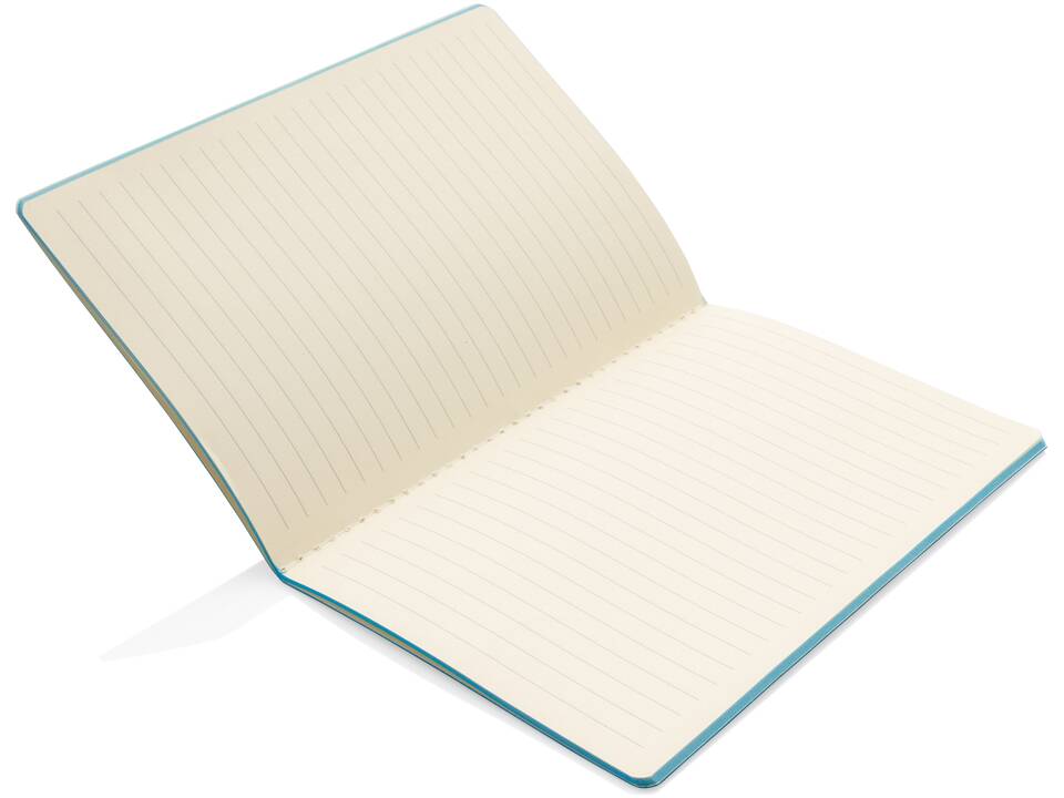 Softcover PU notebook with coloured edge 18