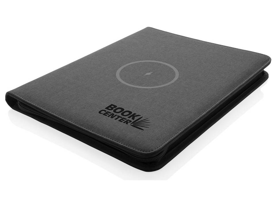 Air 5W RPET wireless charging portfolio A4 5