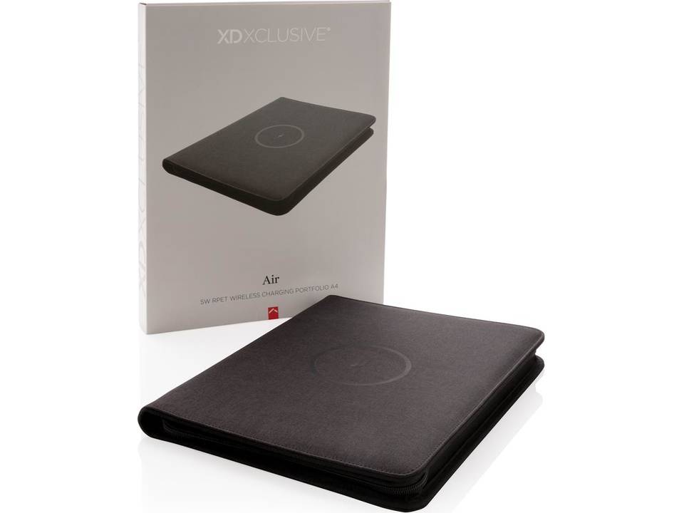 Air 5W RPET wireless charging portfolio A4 1